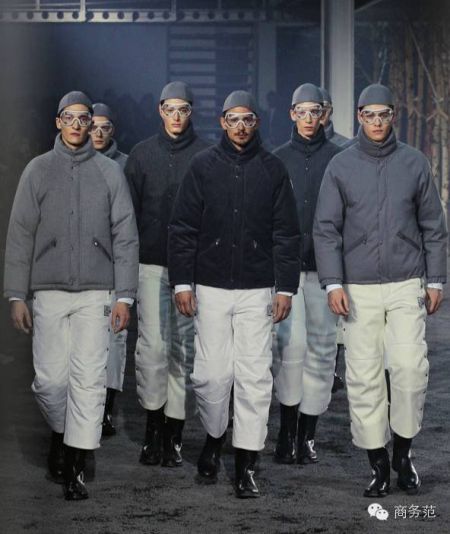 moncler grenoble系列是每年发布在纽约时装周上.