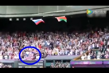 奥运会趣事：美国国旗掉落，吃瓜群众扔瓜鼓掌！