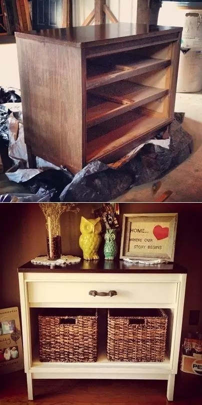 旧家具翻新大变身,简直神奇!