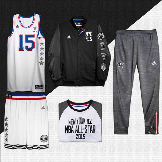 s联手NBA正式发布 2015 NBA 全明星赛球衣套
