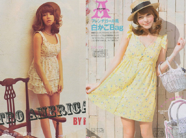 新浪娱乐讯 藤井莉娜(lena fujii)是日本服饰杂志《vivi》的当家模特