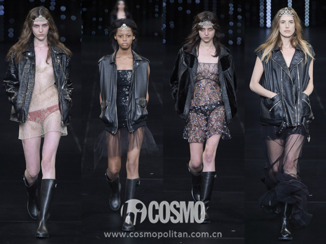 <em>时装</em>周 | 摇滚风可不仅仅是皮夹克加铆钉那么简