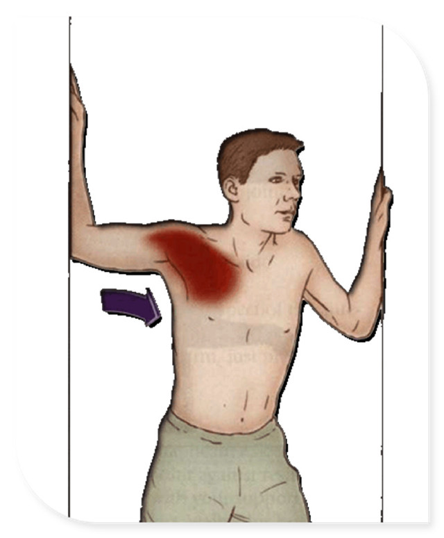 颈部·肩部拉伸图片大集锦