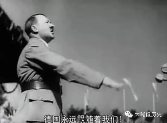 希特勒的狂热洗脑演讲