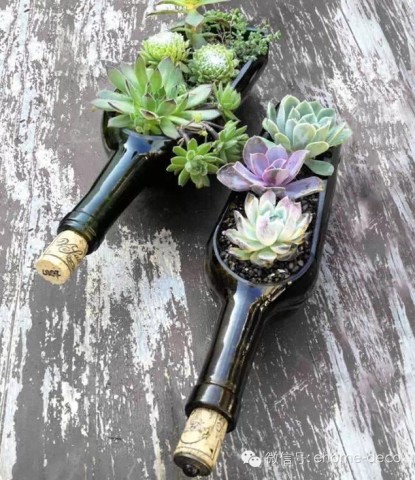 创意|吊灯也可以作花盘,绝对想不到啊,简直太美