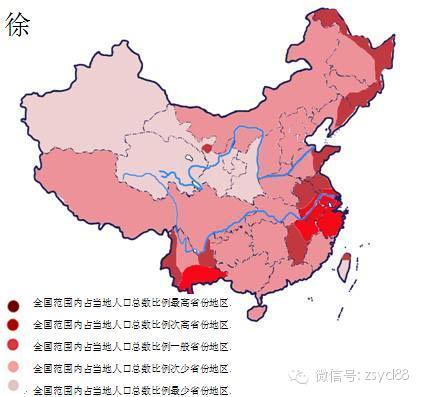 中国人口分布_江西省人口分布