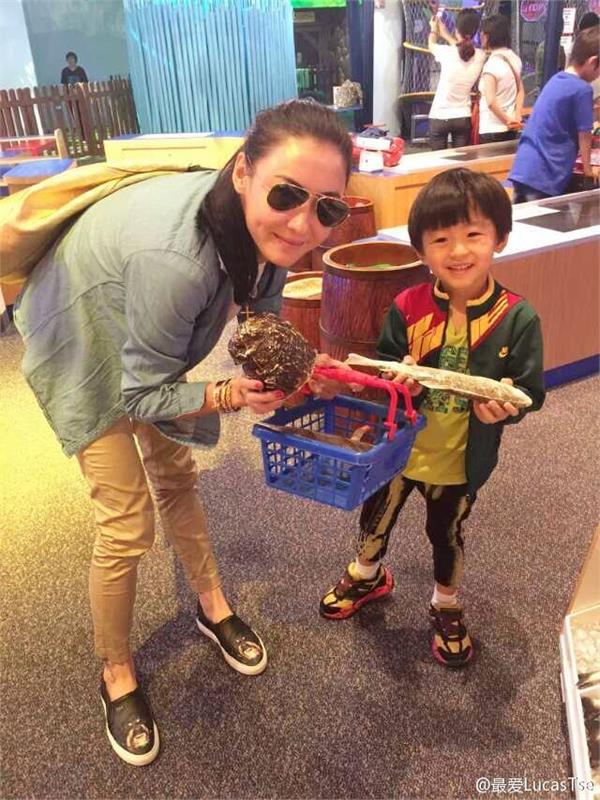 张柏芝被多人追疑示威谢霆锋 俩儿子长大欲生