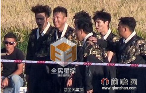 极限挑战大电影赵丽颖跑龙套 最新谍照张艺兴