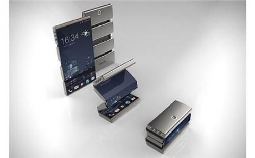 可随意折叠的智能手机设计-视觉同盟