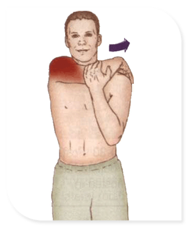 颈部·肩部拉伸图片大集锦