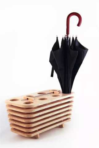 【收纳设计】这些创意雨伞架才配得上你的家