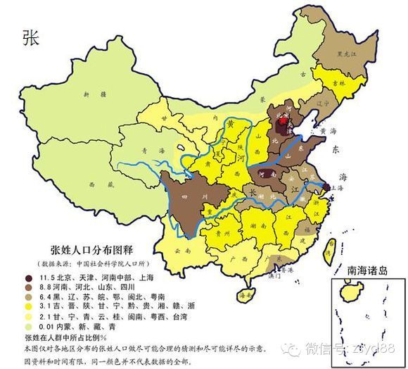 中国姓氏人口_中国姓氏人口排名(3)