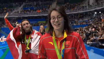 名出大了！洪荒少女傅园慧被封为里约奥运“最可爱运动员”！
