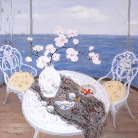 『清新淡雅』才女木西绘画作品欣赏