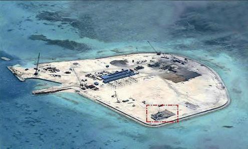 遭到海外媒体大肆报道,被炒作成中国在南海"填海","造岛"意在推翻美国