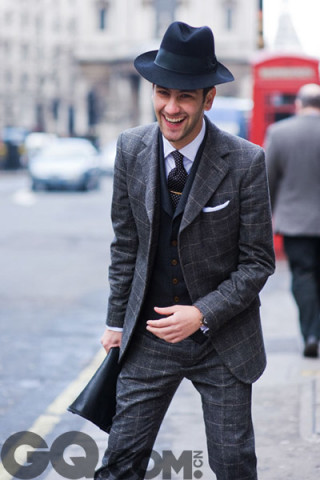 男士穿好格子西服的3大技巧