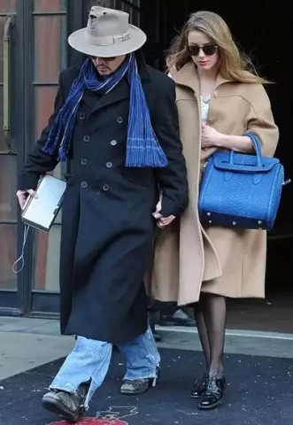 德普和娇妻才是史上最强情侣装