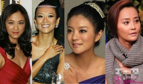 女明星致命缺陷:Angelababy<em>喉结</em>大周迅似长老