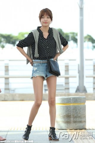 泡菜妹显瘦秀<em>腿3条短裤</em>定律_新浪悦读_手机新