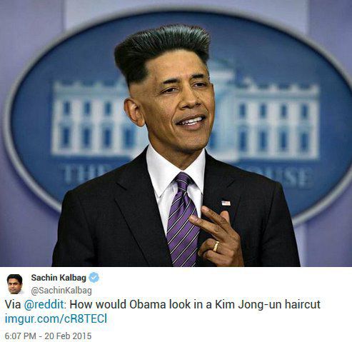 <em>金正恩换新发型</em>,被网友吐槽