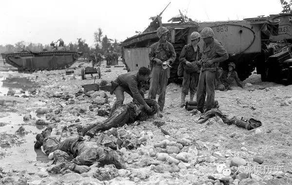 血战硫磺岛 日军血流成河尸骨满山