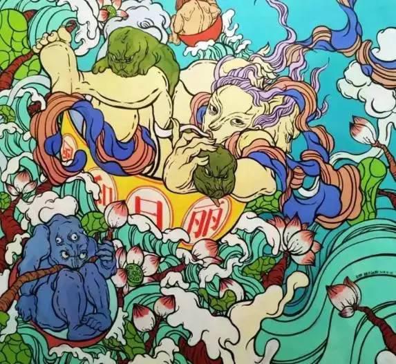 画了一面墙一个村,这个清华美院女孩,惊艳了世