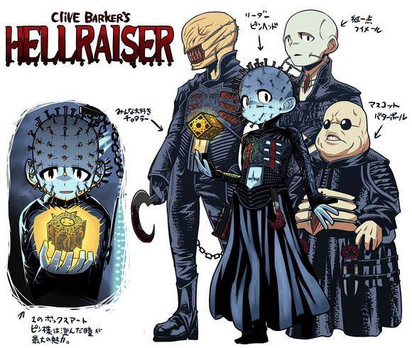 《hellraiser》系列片共拍了9集,其中前四部与巴克有关,后五部均与