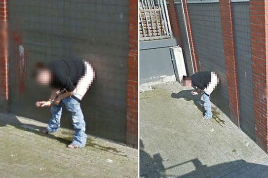 毒舌美少女151106：荷兰一女子街边靠墙小便被谷歌街景拍到_手机新浪网
