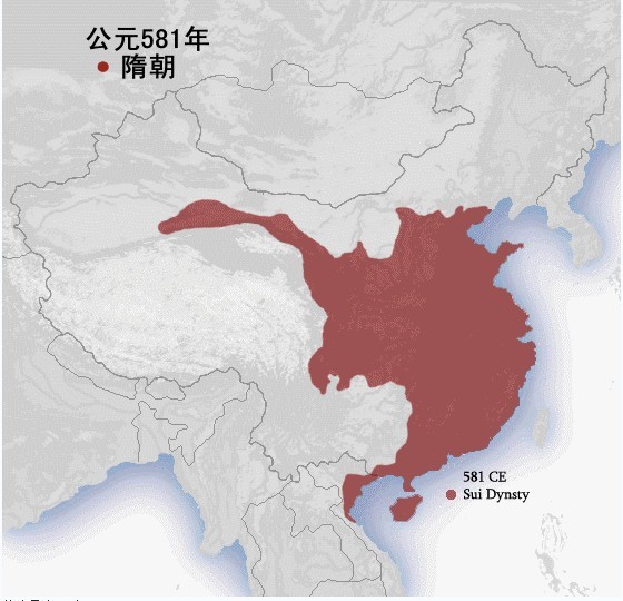 隋朝的人口变化_隋朝地图(3)