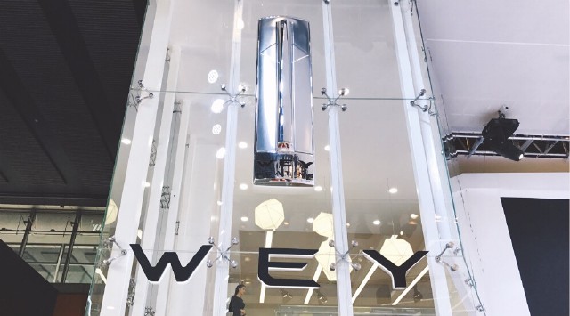 长城轻奢品牌WEY两款概念SUV实拍揭秘，吉利LYNK表示不服
