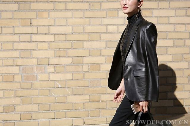 全黑浪潮时尚街拍特辑 经典永远流行-SHOWO