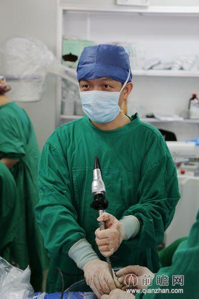 上海附属长海医院颈椎微创经皮脊柱内镜手术