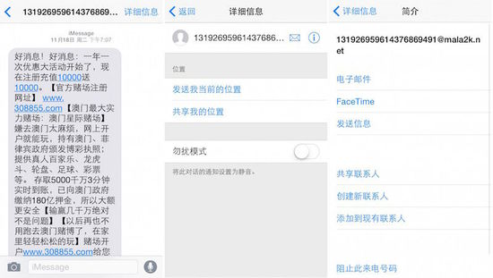 苹果短信发送已读回执是什么