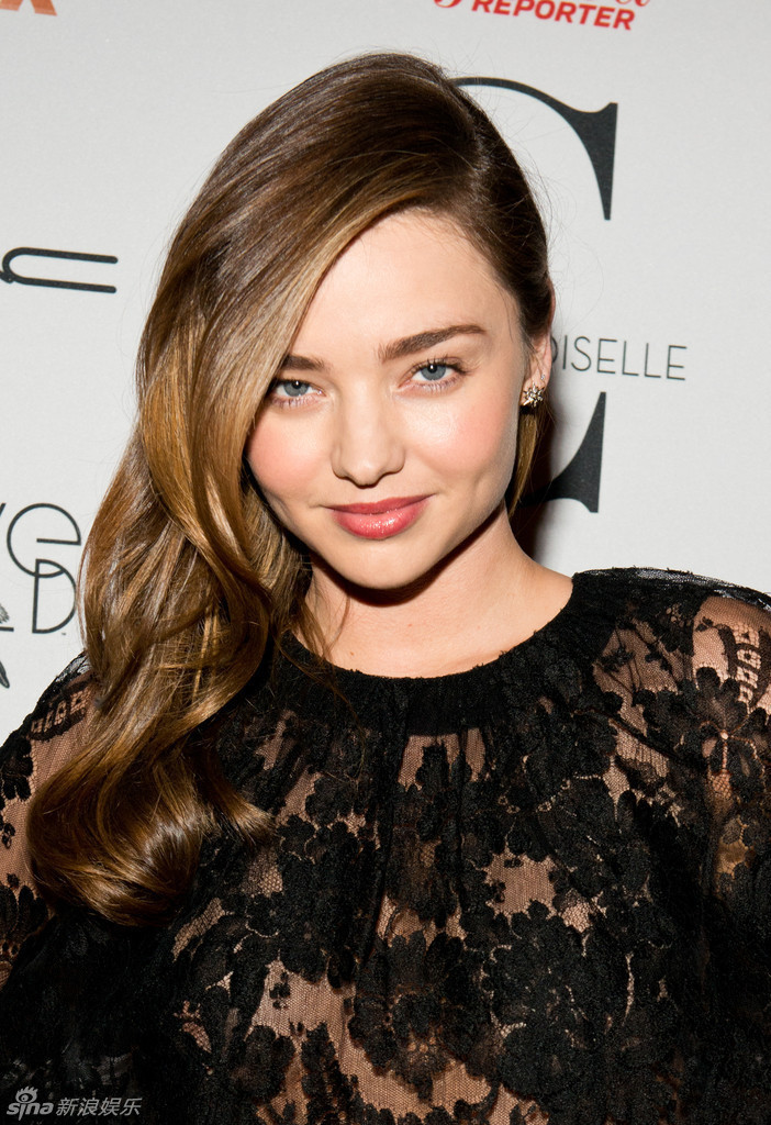 超模米兰达现身首映礼