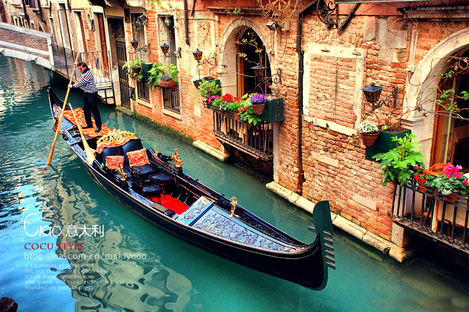 威尼斯,大运河,贡多拉,水影,约会