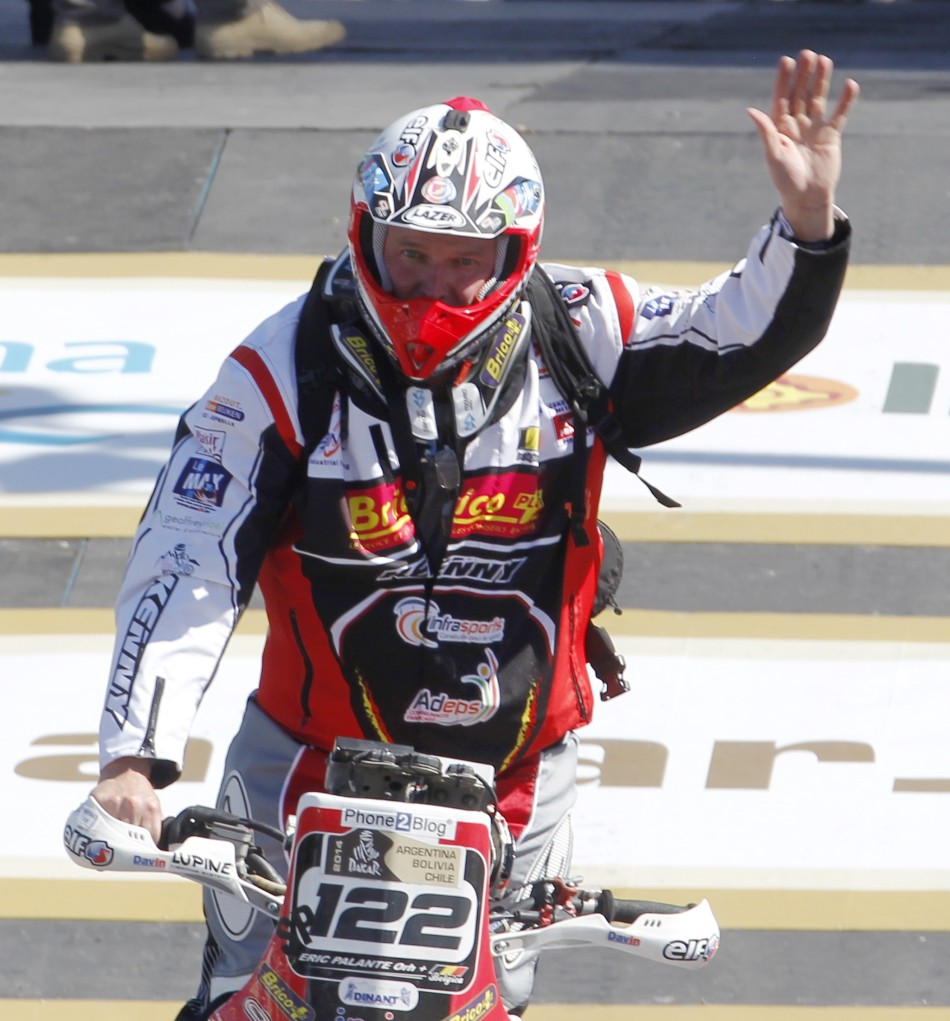 比利时摩托车手埃里克-帕兰特