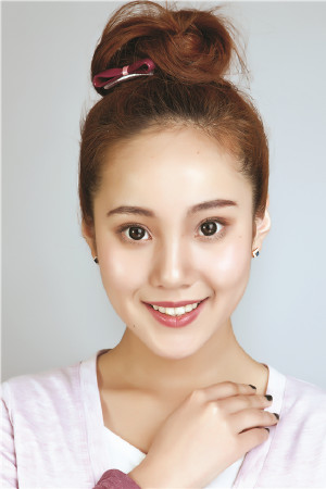 【宾临国际】清新可爱的俏皮丸子头教程