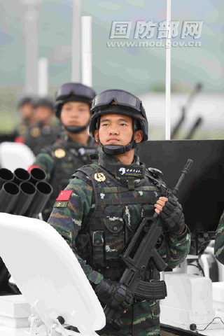 武警雪豹突击队方队曝光