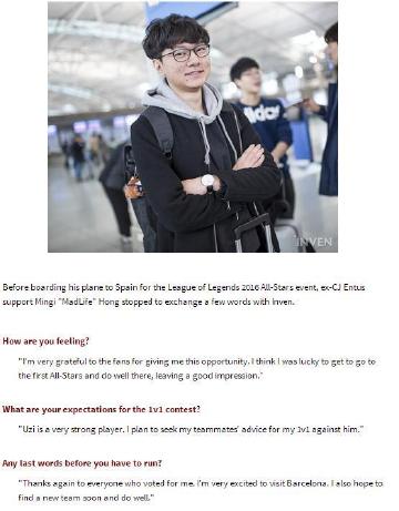 Faker说Mata让他玩得有趣点！M神期待与Uzi一战