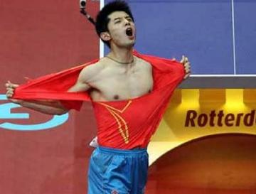 最重要的是，我们的大藏獒好喜欢孩子呀，张继科，我也要给你生孩子！