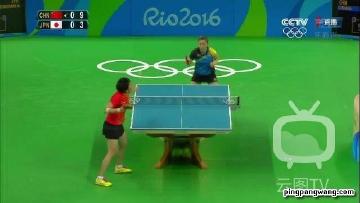 三、最悬殊比分——李晓霞VS福原爱