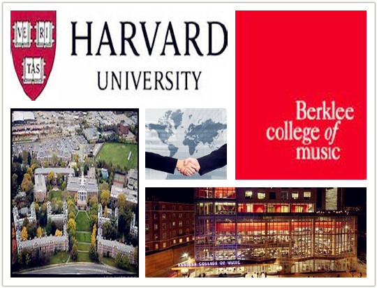 做梦都想不到:去哈佛大学和伯克利音乐学院. 来