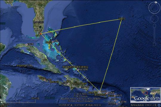 百慕大三角之謎:時空異常產生了通道?