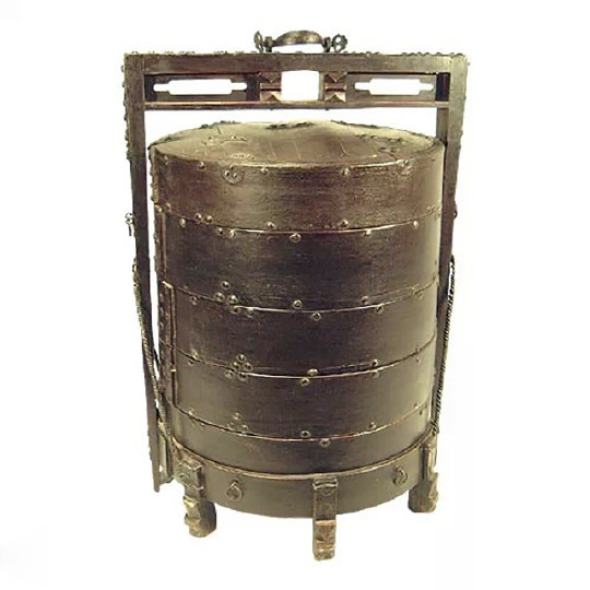 这些古代饭盒已超越她的使用价值 件件都是艺术品!