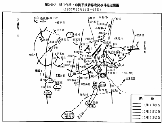 当娘子关和忻口相继失守后,日军用三天时间攻下了太原