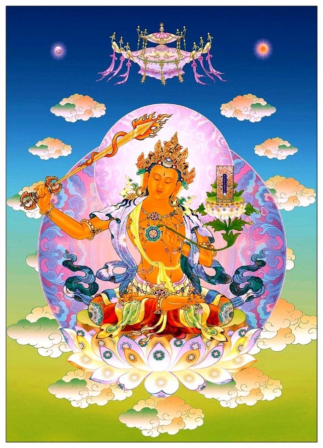 文殊菩萨精美圣像集