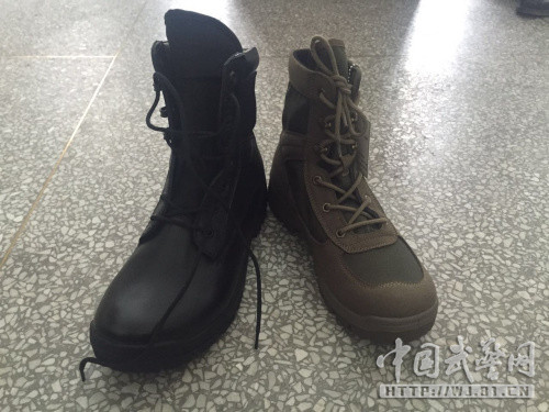 武警配发时尚黑色小跑鞋 淘汰老式解放胶鞋