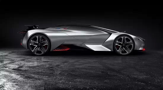 虚拟也疯狂!标致vision gt超跑概念车发布