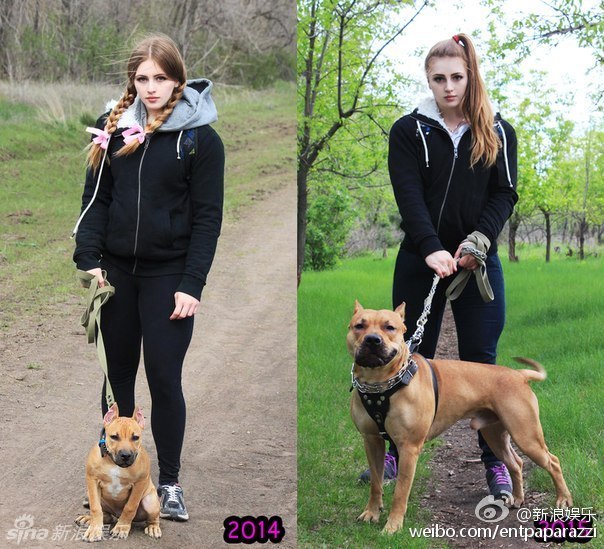 如今她不仅肌肉越来越壮实!颜值也越来越高了!