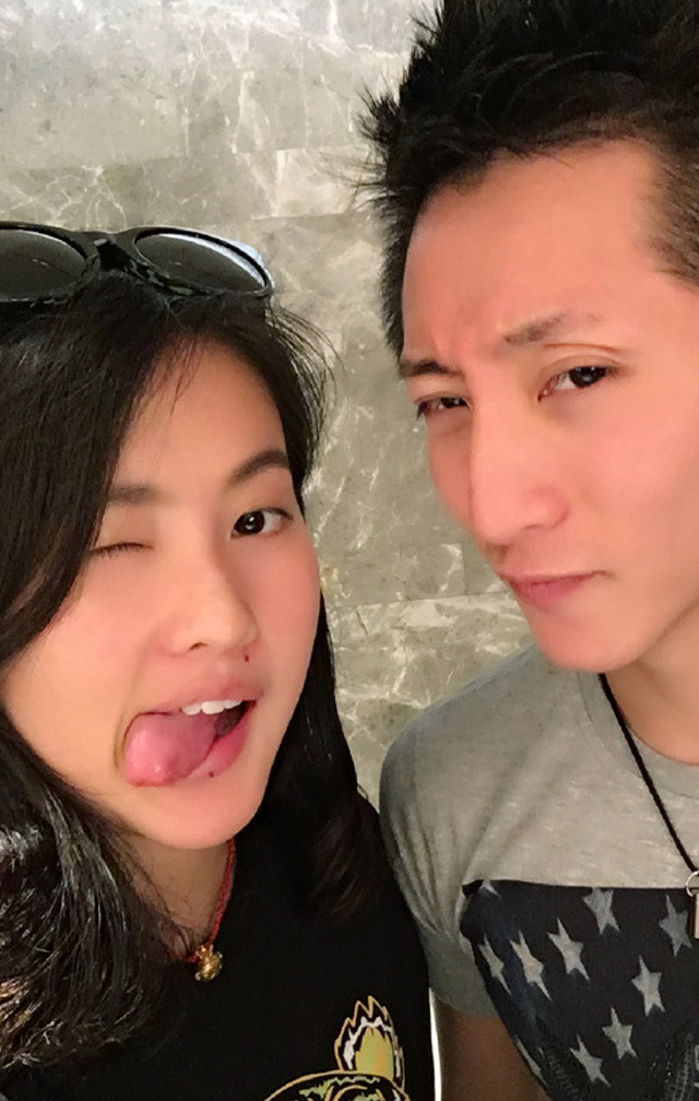 陈若琳和林跃的(恶作剧秀恩爱)合影也羡煞众人.